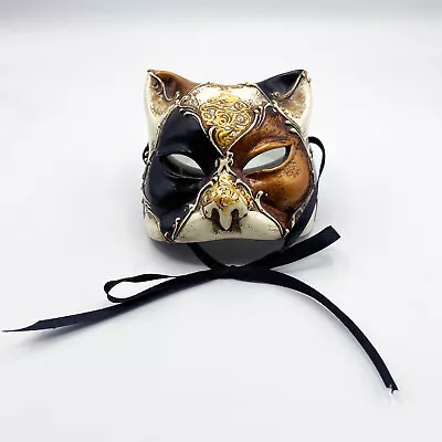 Carnival Cat Mask Miniature From Venice • $20