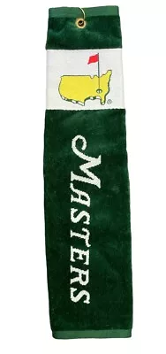 2024 Masters Golf Tournament Green Script Tri Fold Towel Brand New With Tags • $49.99