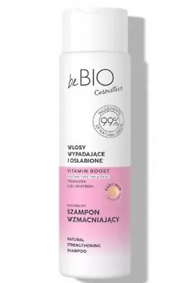 BeBio Natural Strengthening Shampoo For Falling Out And Weakened Hair 300ml • £12.95