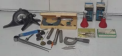  Lot Of Machinist Tools Starrett Mitutoyo Brown Sharpe Etc Jack's Micrometers  • $20.50
