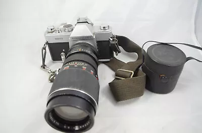 Mamiya/Sekor 1000 DTL SLR Camera  W/ Vivitar Telephoto 300mm + Tele Converter • $50