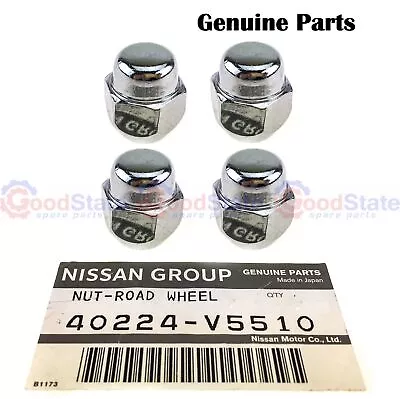 GENUINE Nissan Elgrand E50 E51 E52 Chrome Alloy Wheel Nut Set X4 • $39.28