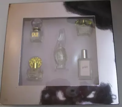 MACY'S 5-Pc FAVORITE SCENTS Sampler PERFUME JUICY COUTURE .17 DONNA KARAN ETC • $32.34