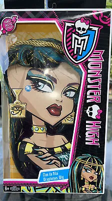 Monster High Cleo De Nile Wrapturous WIG With Gold Band Costume Hair NEW • $9.99