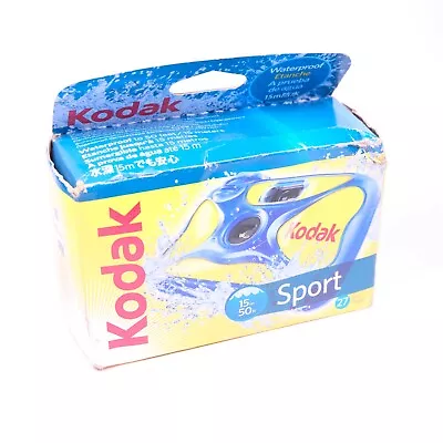 Kodak Ultra Sport Underwater Disposable Camera Expiry 01/2015 Lomo 35mm Film • £9.99