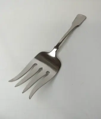 Oneida Cube Sandhurst Med Solid Cold Meat Serving Fork Stainless Steel 8 5/8  • $9.99