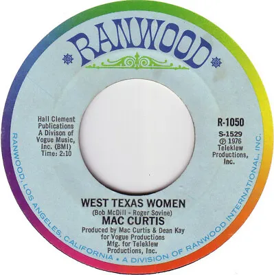 Mac Curtis - West Texas Women (7 ) • £13.49