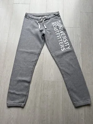 Jack Wills University Outfitters Ladies Grey Sweatpants/Tracksuit Bottoms UK 8 • £28
