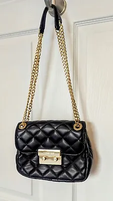 Michael Kors Black Leather Large Sloan Shoulder Bag • $99.99