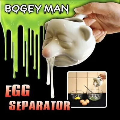 Bogey Man Egg Separator Kitchen Tool Mug Gift Secret Santa Stocking Filler Gift • £10.95