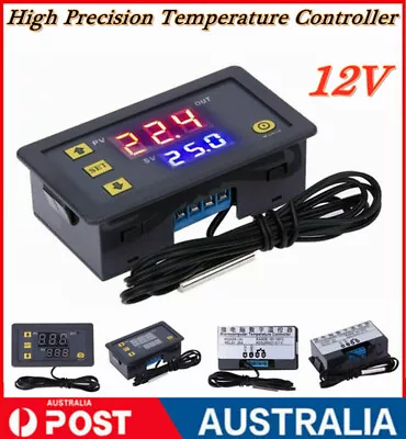 LED Digital Temperature Controller Thermostat Temperature Control Switch 12V • $10.44