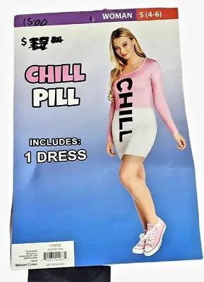 Chill Pill Womens Halloween Costume Small 4-6 CosPlay Dress Up Masquerade New • $19.80