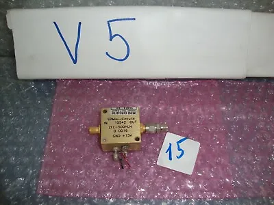 $50 • Buy Mini-Circuits ZFL-500-HLN  Amplifier 10 To 500 MHz 