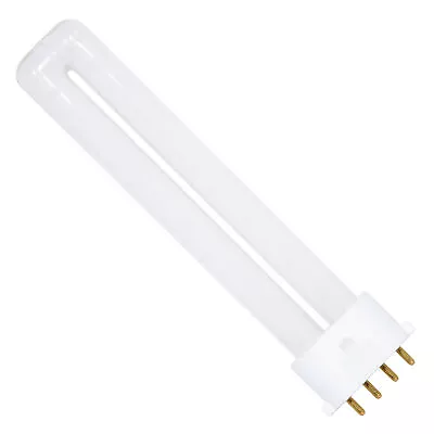 Satco S8365 CF9DS/E/841 9W 4-Pin 2G7 T4 CFL 4100k Cool White Compact Fluorescent • $6.90