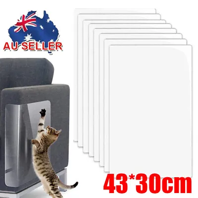 $19.90 • Buy 8Pcs X Large Pet Couch Protector Furniture Sofa Walls Cat Scratch Guard Shield A