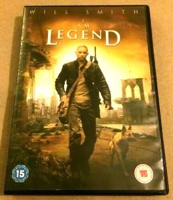 I Am Legend = Will Smith = Vgc Disc Only Cert 15  Thriller • £1.69