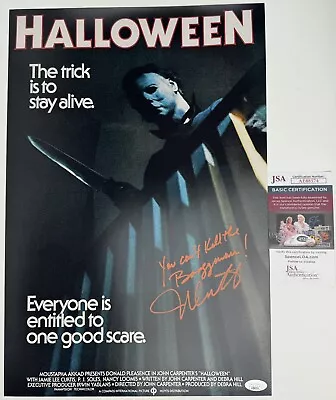 NICK CASTLE Signed 12x18 Poster HALLOWEEN 1978 The Shape Michael Myers JSA • $129.99