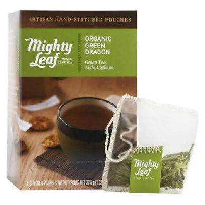 Mighty Leaf Whole Leaf Tea ORGANIC GREEN DRAGON TEA • $16