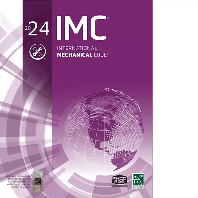 2024 International Mechanical Code (ICC Brand New Paperback) • $114.50