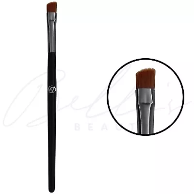 W7 Make-Up Powdered Or Gel Eye Shadow Long Lasting Angled Soft Bristles Brush • £3.99