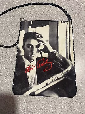 Ashley M Young Elvis Presley Purse Handbag Zipper Top Never Used..🔥👀 • $18.99