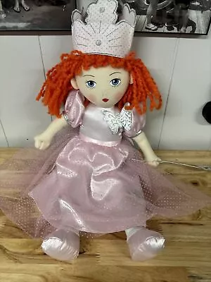 Madame Alexander Wizard Of Oz Glinda The Good Witch Cloth Doll Red Yarn Hair • $22.95