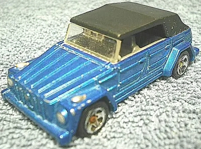 Hot Wheels Volkswagen Type 181 Blue 1:64 Diecast Car With Removable Roof - Nice • $10.99