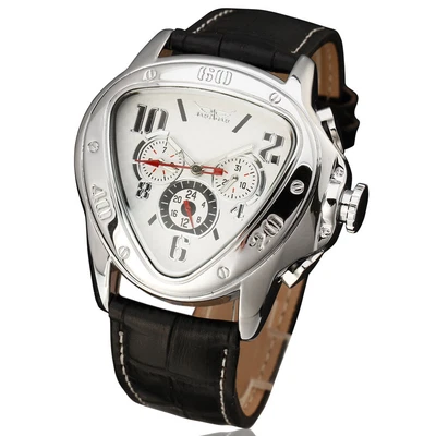Men's Fashion Casual Triangle Automatic Mechanical Watch • £46.26