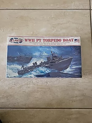 Atlantis US Navy WWII PT Torpedo Boat Plastic Model Kit New • $24.99