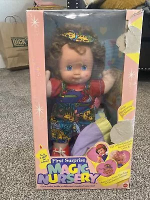 Vintage Newborn Magic Nursery Boy Or Girl Surprise Doll Mattel 1990 + Box & More • $185