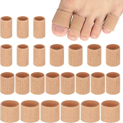 $12.12 • Buy Tifanso 24PCS Gel Toe Protectors - 0.98 Inches Toe Sleeve Tubes Toe Pads For Bli