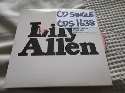 Lily Allen - The Fear Promo CD Single • £1