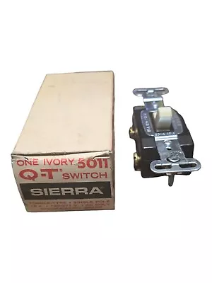 Sierra Electric Co Mercury Switch Quiet Toggle Single Pole 5011   • $34.99