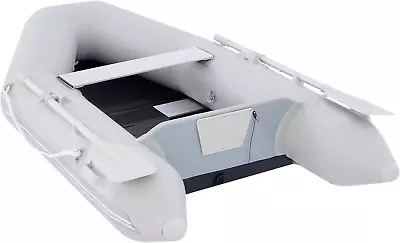 7.5 Ft Inflatable Dinghy Boats With Aluminium Alloy Floor 2 Person Portable Boat • $438.04