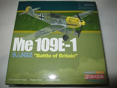 Dragon 1:72 Messerschmitt Me 109e-1  9./jg2  Battle Of Britian 1940 • $49.79