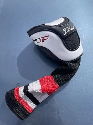 Titleist 910f Wood Headcover Black/white/red Golf Cover • $11.99