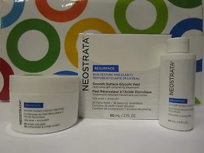 Neostrata ~ Resurface Smooth Surface Glycolic Peel ~ 36 Peels / 2 Oz • $40