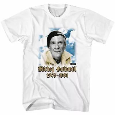 Rocky Mick Memorial White Adult T-Shirt • $25.45