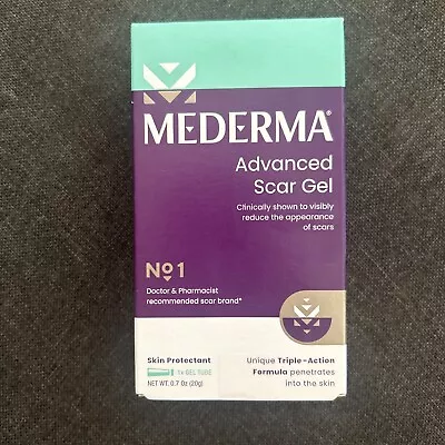 Mederma Advanced Scar Gel - 0.7oz - New Sealed Exp:9/2024 • $10.99