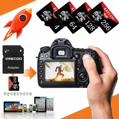 Ultra Micro SDXC Memory Card 64GB 128GB 256GB Class10 U3 V30 TF Card DJI GoPro • $9.49