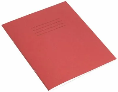 £5.89 • Buy RHINO VEX342-228-4 F8M Exercise Book - Red Cover (Pack Of 10)