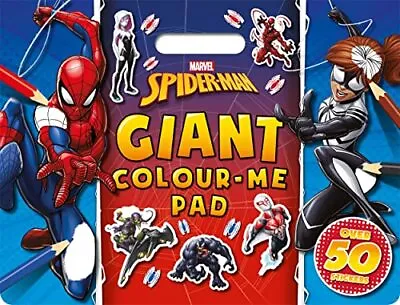 £7.59 • Buy Marvel Spider-Man Giant Colour Me Pad