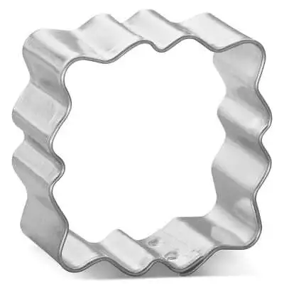 Mini Square Fancy Plaque 1.5  Cookie Cutter Metal • $2.66