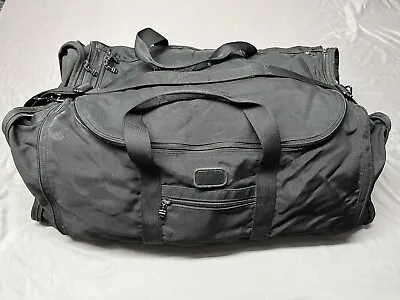 Vintage Tumi Ballistic Nylon Expandable Duffel Bag Luggage Travel 29” Long Black • $9.99