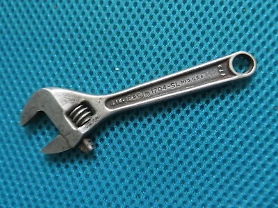 Vintage P & C 1704-sl 4  Clik-stop Adjustable Wrench Made In Usa • $24.95