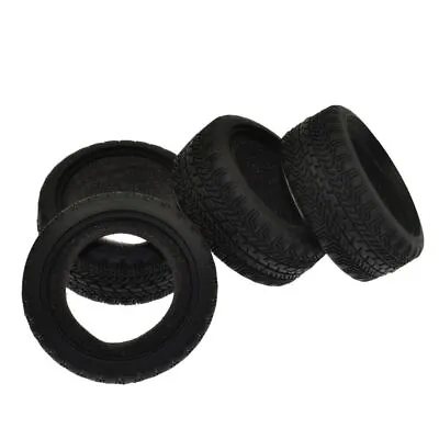 £9.49 • Buy 4x 1/10 RC ON ROAD CAR WHEELS TIRES TYRES FOAM INSERTS For TRAXXAS For TAMIYA