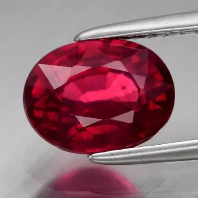 Natural Red Ruby Gemstone Mozambique - Oval Pear AAA Grade (Treated) • $99.05