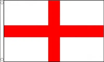 ST GEORGE CROSS FLAG 5' X 3' English Saint Georges Day England Football • £6