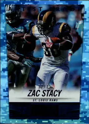 $4.50 • Buy 2014 Panini Hot Rookies Artist's Proof Rams Football Card #205 Zac Stacy /35