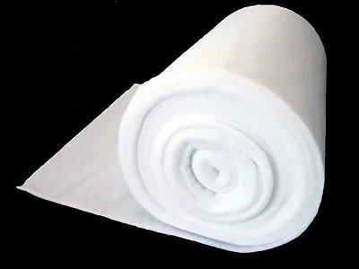 2 METRE ROLL 70gsm / 2oz POLYESTER WADDING DACRON 27   • £6.99